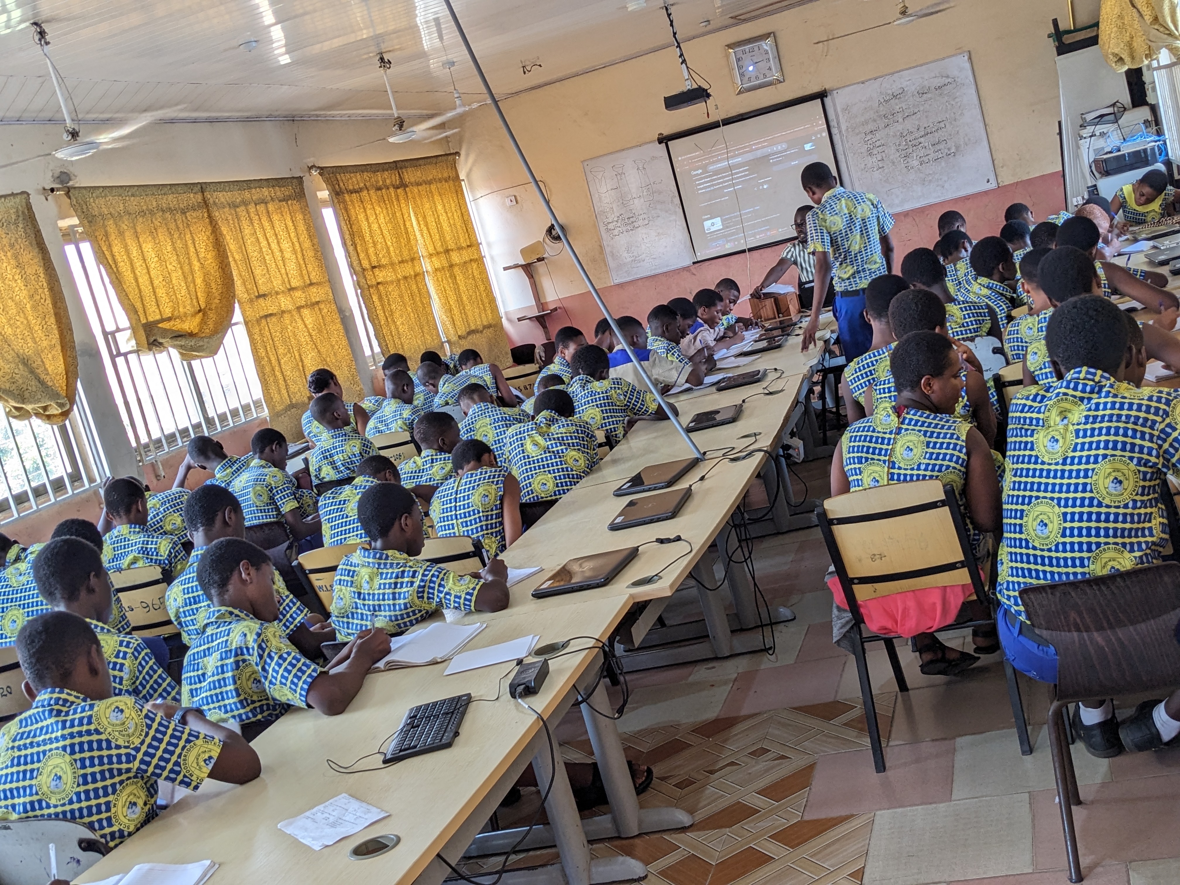 Student at Computer Lab